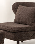 Vind Ryxö Single Sofa - Brown / Dark Brown Teddy - vivahabitat.com