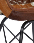 Arm Chair Cow Hide - vivahabitat.com