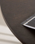 Copenhagen Dining Table - Black / Mocca Veneer - vivahabitat.com