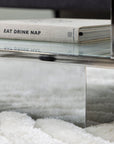 Maglehem Coffee Table - Silver Chrome / Clear glass - vivahabitat.com