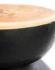 The Kulun Stool - Black Natural - vivahabitat.com