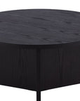 Vind Saltö Small Sofa Table - Black / Wood - vivahabitat.com