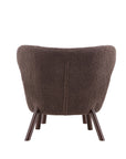 Vind Ryxö Single Sofa - Brown / Dark Brown Teddy - vivahabitat.com