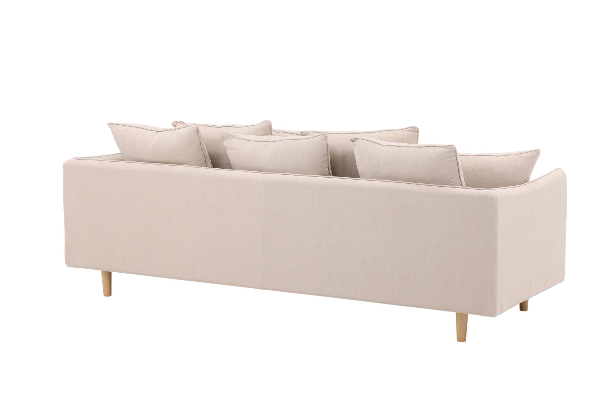 Vind Segelskären Sofa - Whitewash / Beige Linen - vivahabitat.com