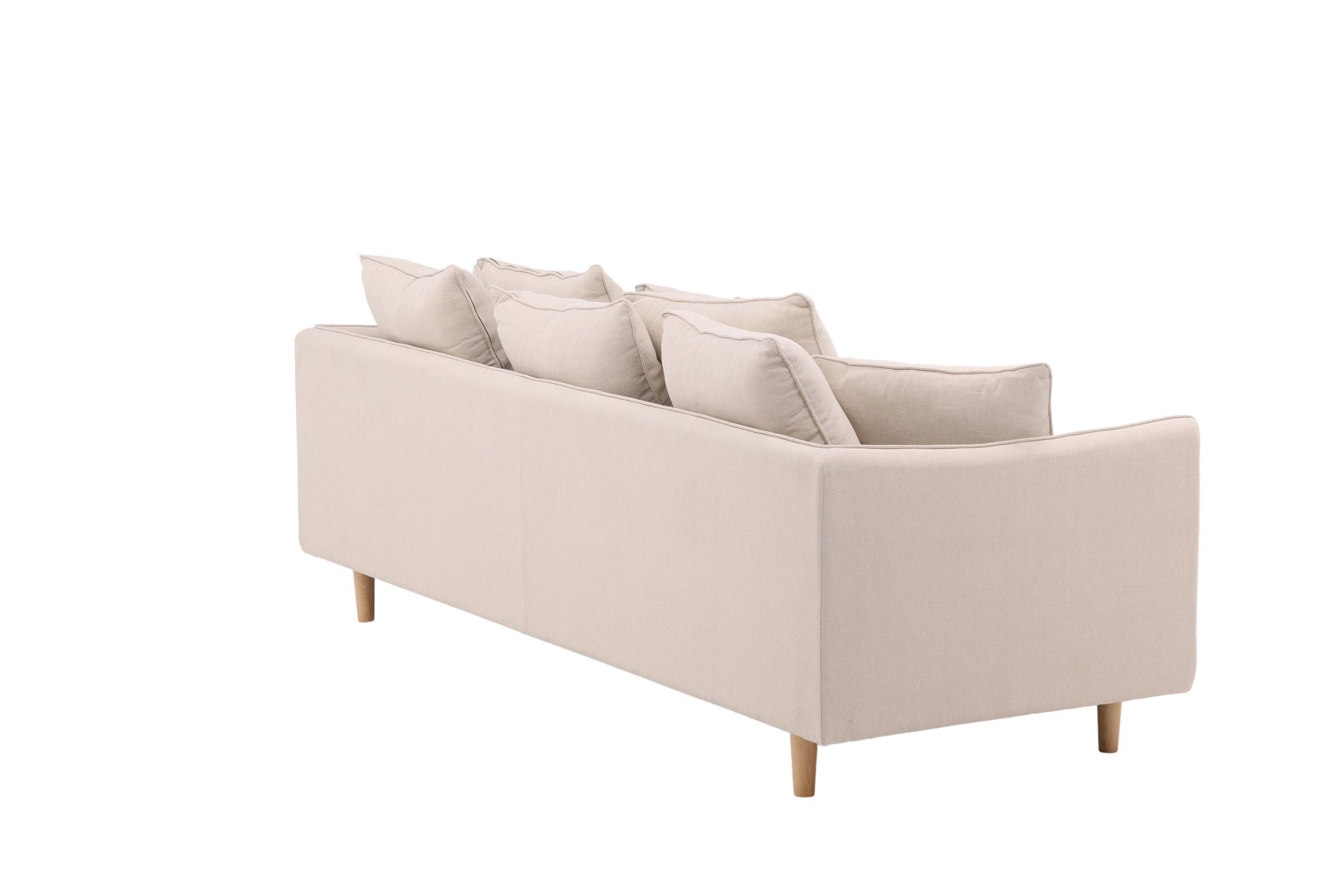 Vind Segelskären Sofa - Whitewash / Beige Linen - vivahabitat.com