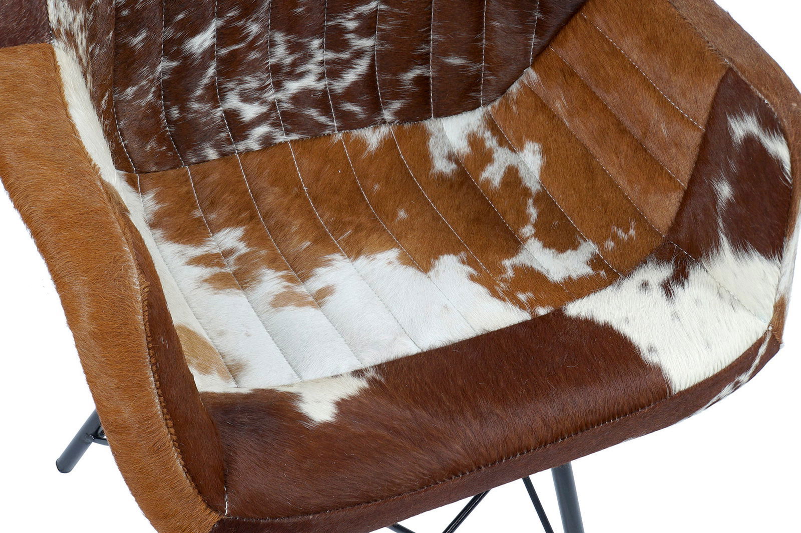 Arm Chair Cow Hide - vivahabitat.com