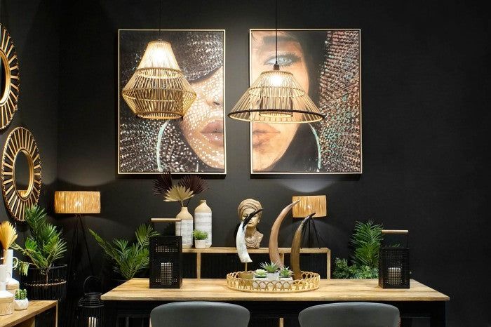 Bamboo Ceiling Lamp - vivahabitat.com