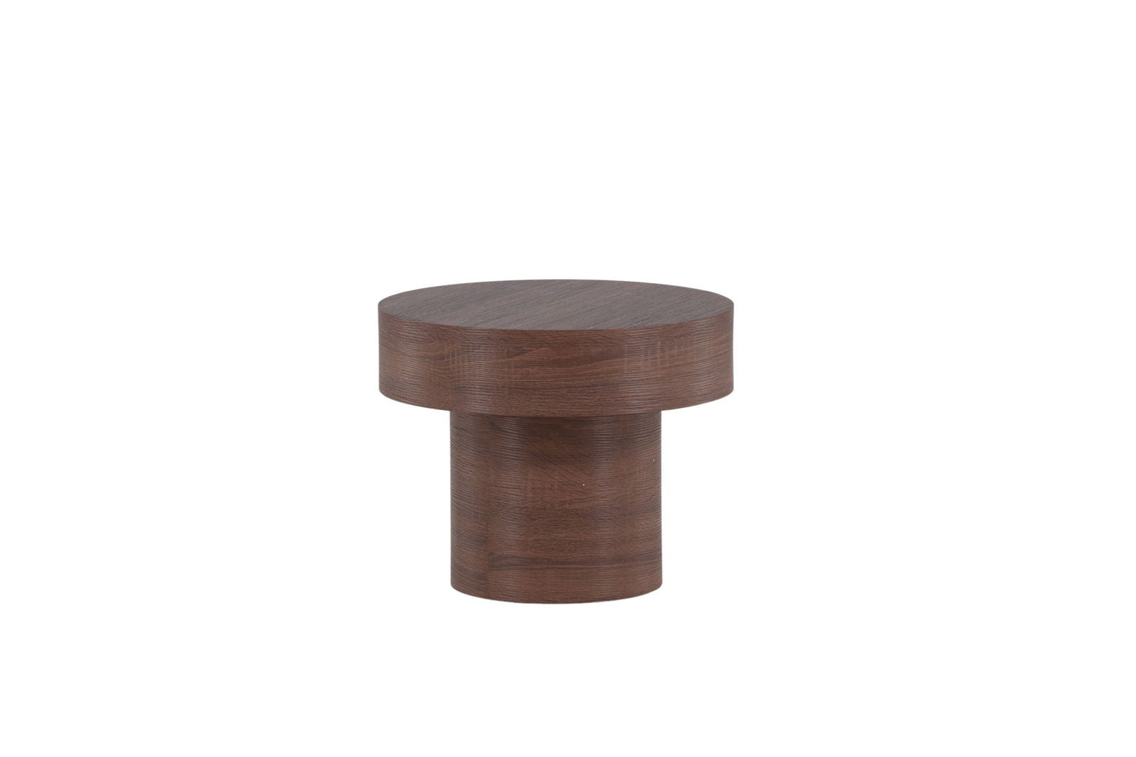 Vind Malung - Low Side Table - Brown / Brown MDF - vivahabitat.com