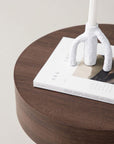Vind Malung - Low Side Table - Brown / Brown MDF - vivahabitat.com