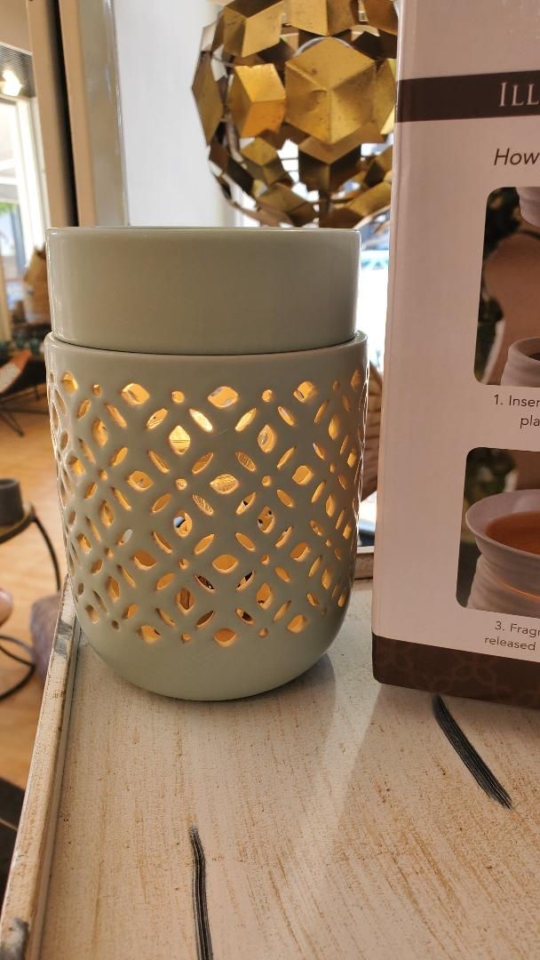 Candle Warmers Lantern in mint - vivahabitat.com