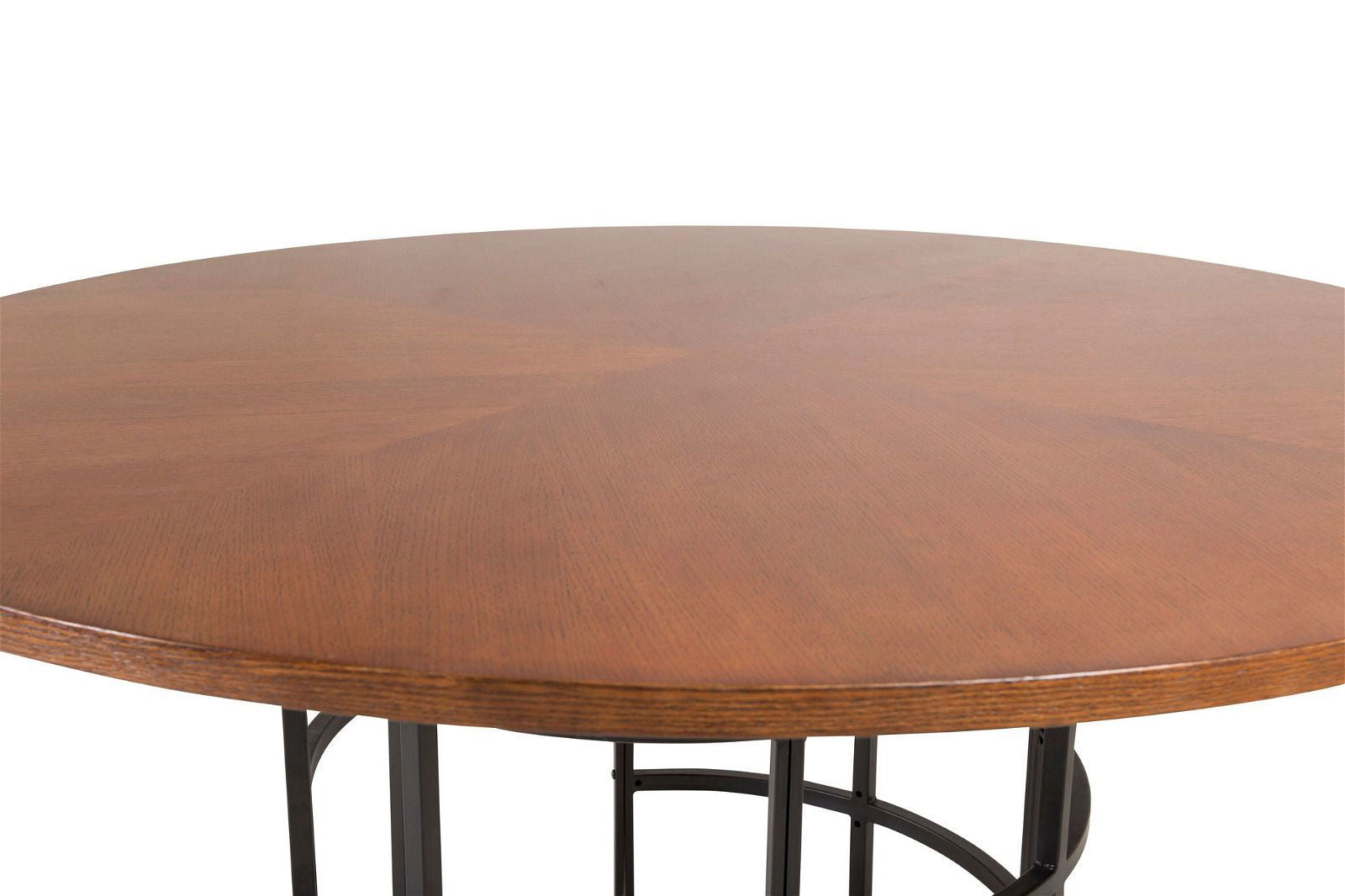 Copenhagen - Dining Table round - Brown / Black - vivahabitat.com