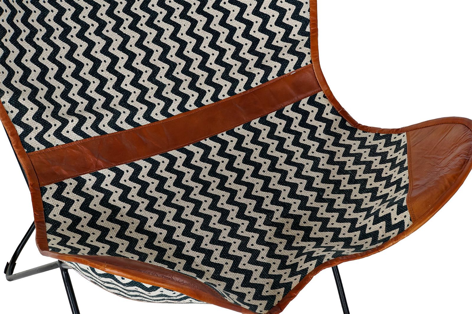 DKD Home Decor Another stylish, most comfortable butterfly chair! - vivahabitat.com