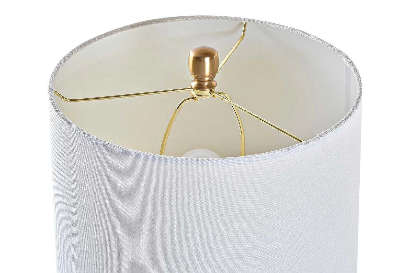 Design table lamp in gold and glass - vivahabitat.com