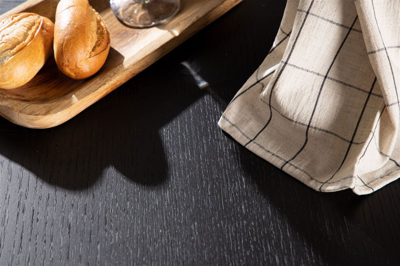 Dining Table - Black / Black Veneer - vivahabitat.com