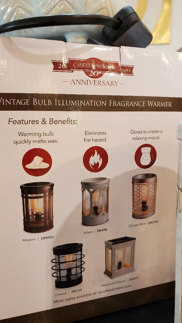 Electric Candle Warmers Vintage Bulb Illumination Warmers - vivahabitat.com