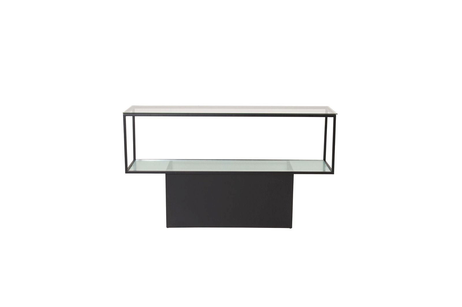 Maglehem - Shelf - Glass / Black - vivahabitat.com