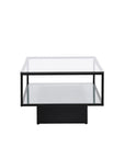 Maglehem - Sofa Table - Glass / Black - vivahabitat.com