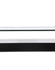 Maglehem - Sofa Table - Glass / Black - vivahabitat.com