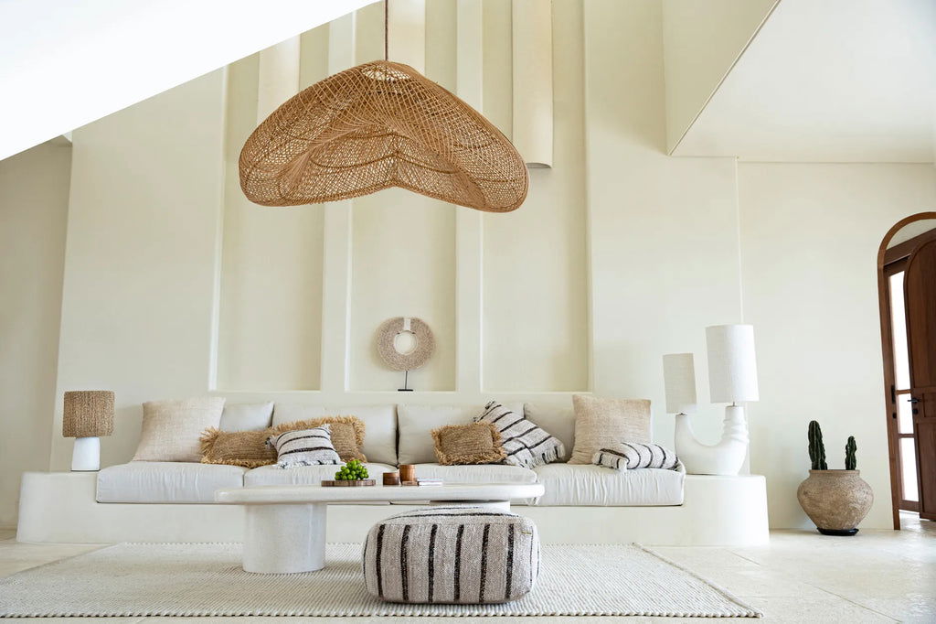 The Cloud Hanging Lamp - Natural - XXL - vivahabitat.com