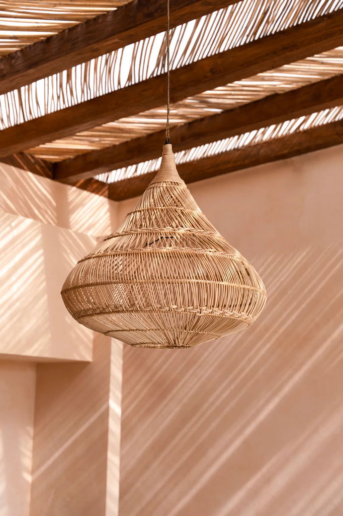 The Drop Hanging Lamp - Natural - L - vivahabitat.com