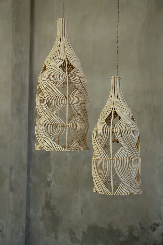 The Garaffa Hanging Lamp - Natural - M - vivahabitat.com