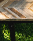 The Herringbone Bank - Natural - 110 - vivahabitat.com