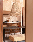 The Jelly Fish Hanging Lamp - Natural - L - vivahabitat.com
