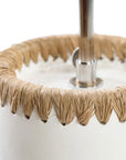 The Kiska Table Lamp - White Natural - vivahabitat.com