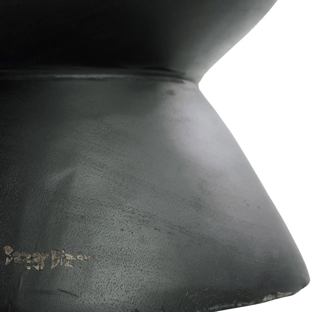 The Kulun Stool - Black Natural - vivahabitat.com