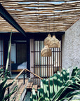 The Lobster Trap Hanging Lamp - Natural - vivahabitat.com