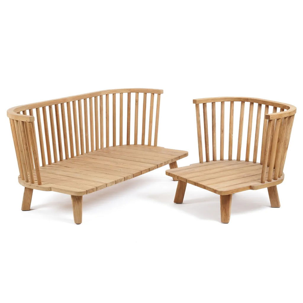 The Malawi Two-seater - Natural Beige - vivahabitat.com
