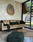 The Oh My Gee Pouf - Dark Green - vivahabitat.com