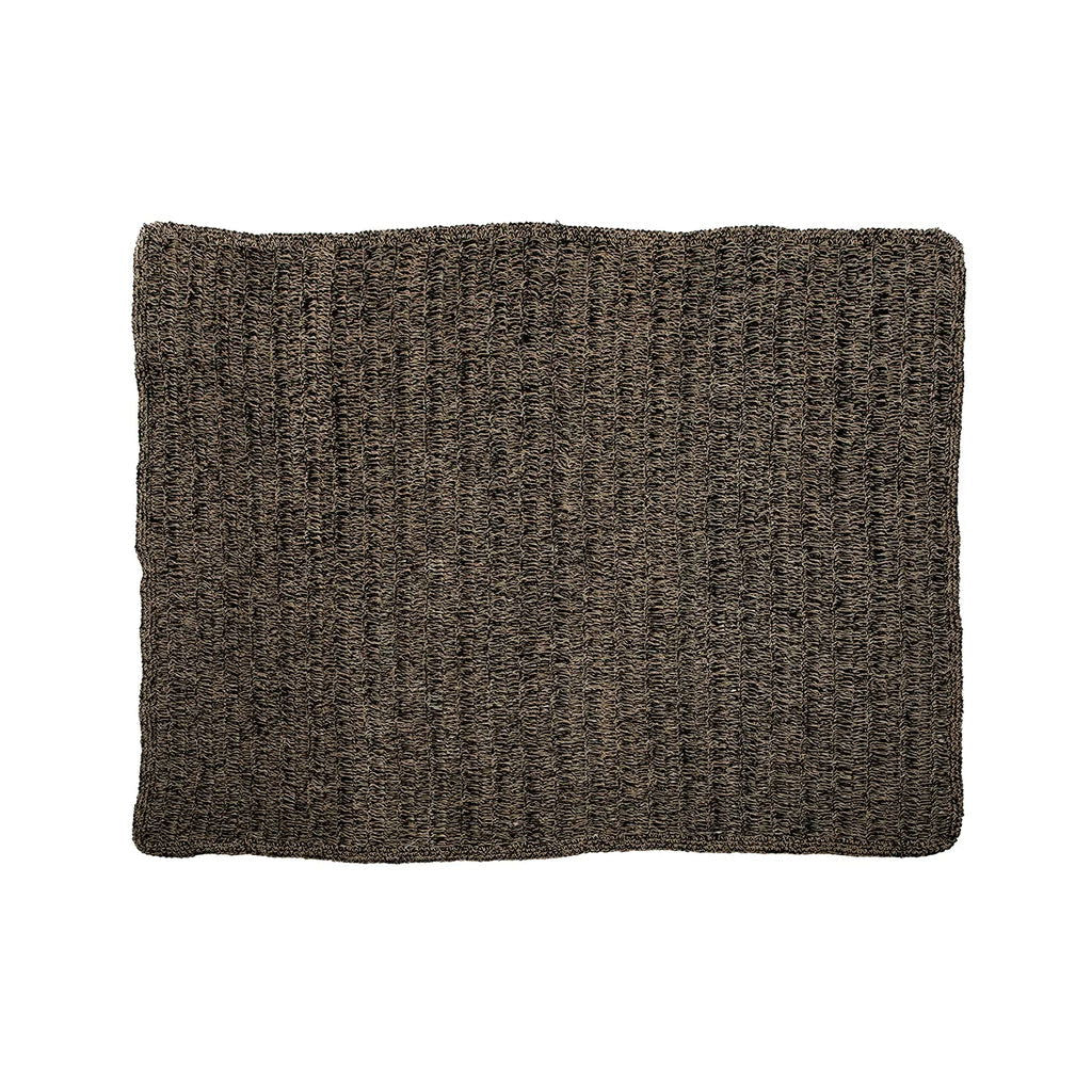The Seagrass Carpet - Natural Black - 180x240 - vivahabitat.com