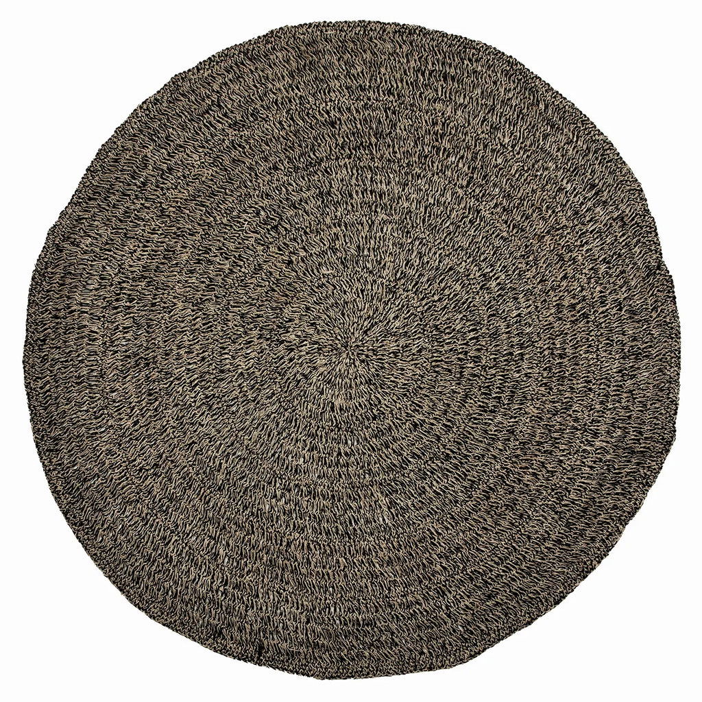 The Seagrass Carpet - Natural Black - 200 - vivahabitat.com
