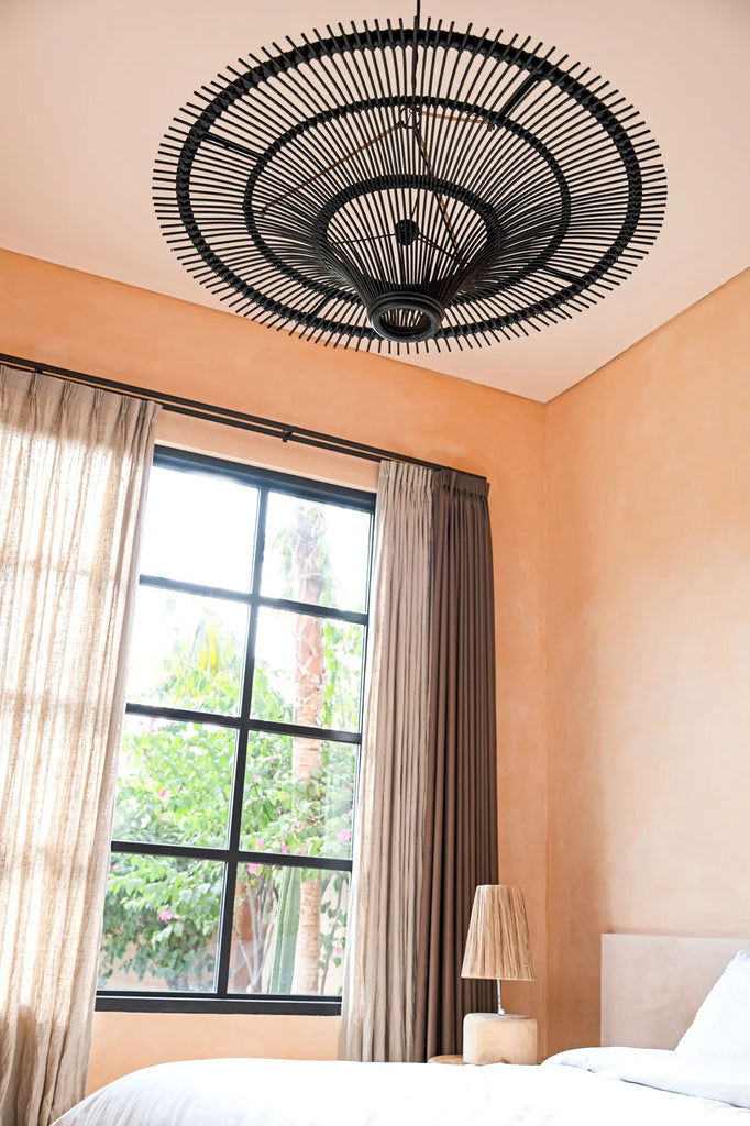 The Sky Hanging Lamp - Black - XL - vivahabitat.com