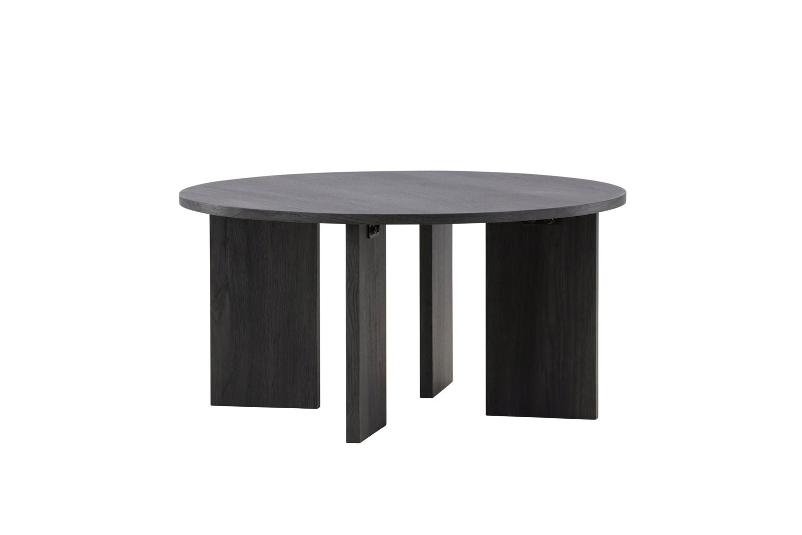 Vind Askerön Sofa Table ⌀80 - Black FSC 100% - vivahabitat.com