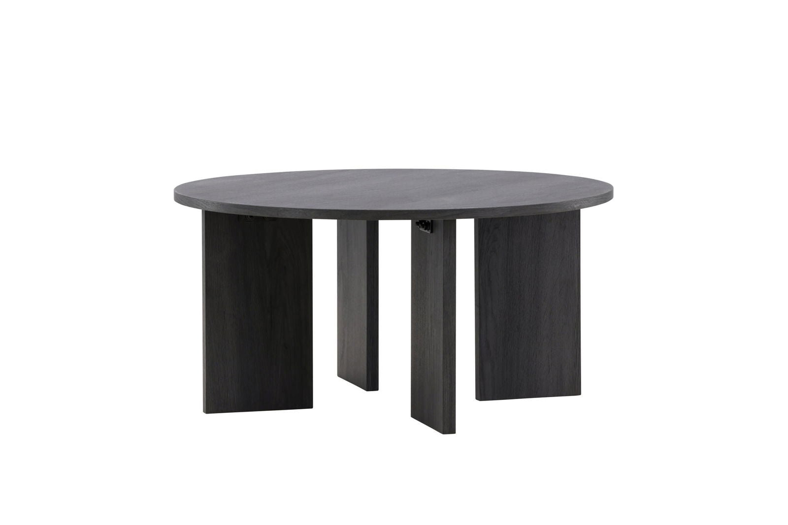 Vind Askerön Sofa Table ⌀80 - Black FSC 100% - vivahabitat.com