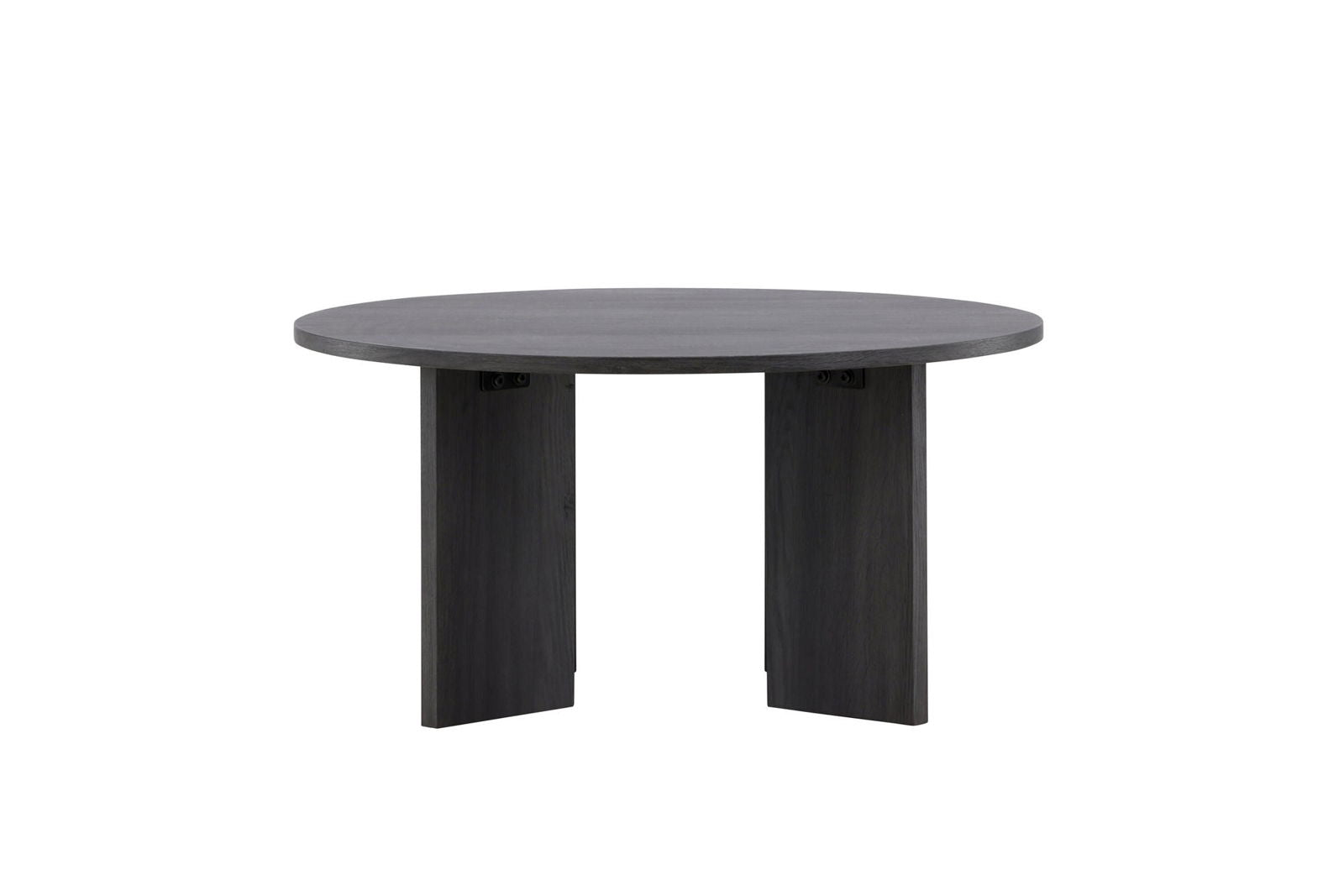 Vind Askerön Sofa Table ⌀80 - Black FSC 100% - vivahabitat.com