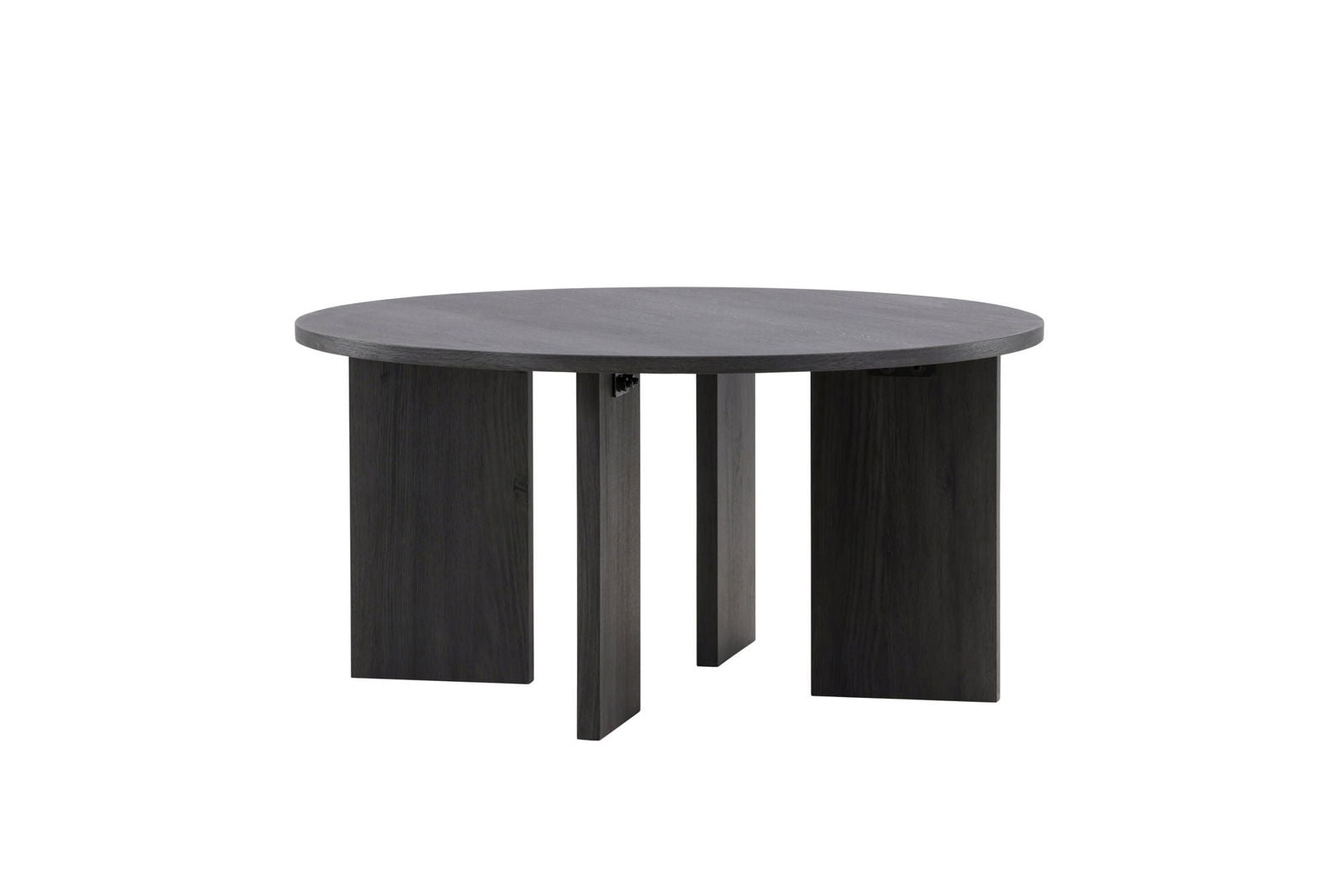 Vind Askerön Sofa Table ⌀80 - Black FSC 100% - vivahabitat.com