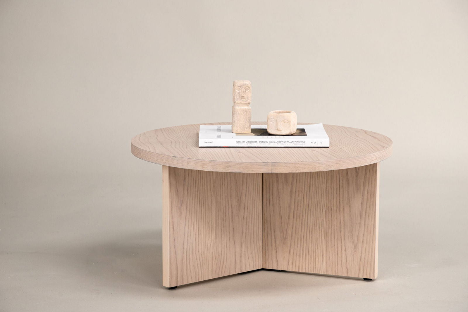 Vind Saltö Large Sofa Table - Whitewash / Wood - vivahabitat.com