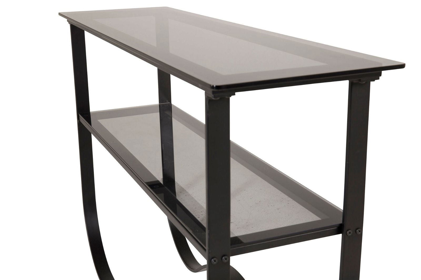 Wavy - Side Table - Black / Black - vivahabitat.com
