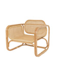 Iconic Rustic Rattan Lounge Chair